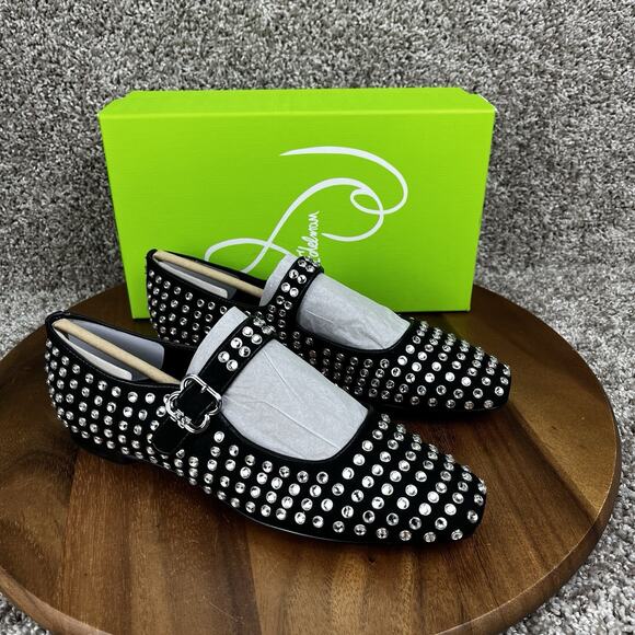 Sam Edelman Shoes - Sam Edelman Michaela Gem Women’s Size 9 Black Mary Janes Shoes Suede Noir NEW